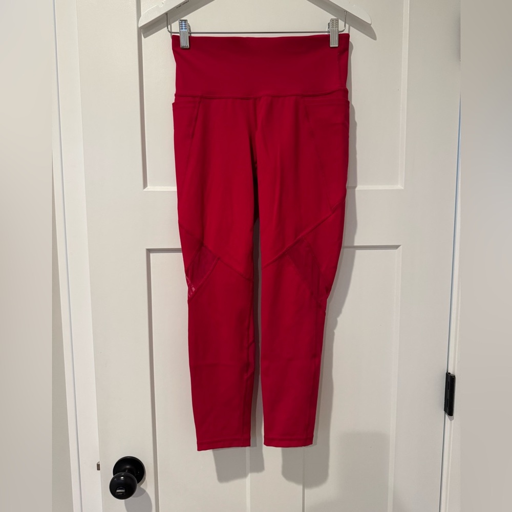 Xersion Fuscia High Rise Leggings